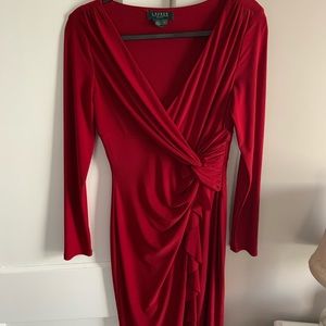 Lauren Ralph Lauren red dress